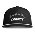 Legacy Sunwashed Rope Cap — "Designed for the Driven" Embroidered Trucker Hat