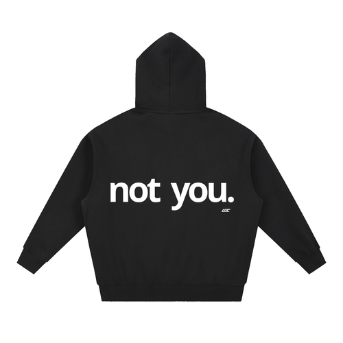 Essential Oversized Boxy Fit Fleece Hoodie