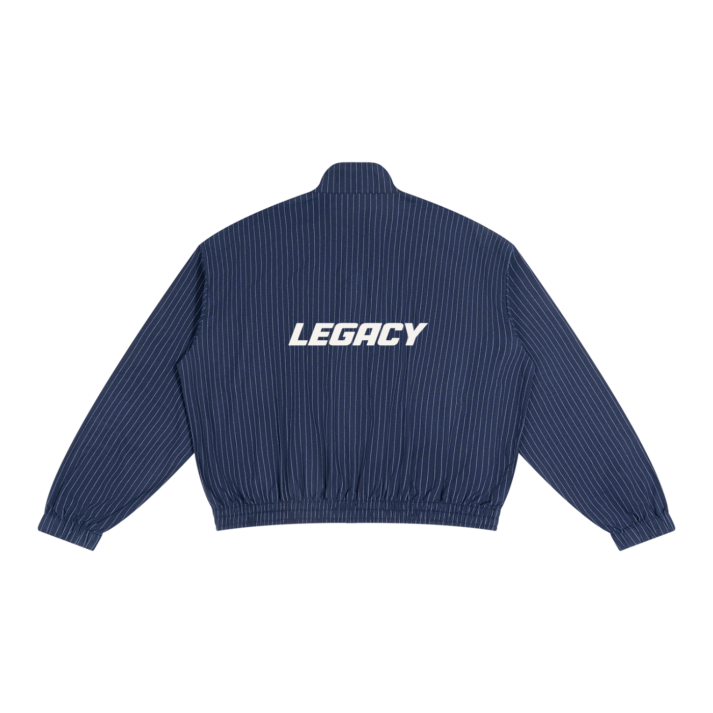 Unisex Striped Full-Zip Track Jacket