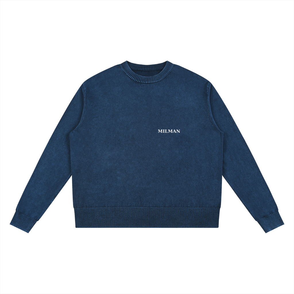 Mineral Wash Oversized Sweater