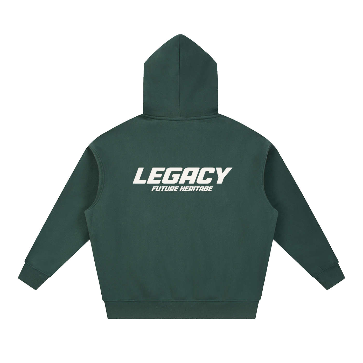 Essential Oversized Boxy Fit Fleece Hoodie