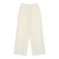 Unisex Striped Pleated Pants