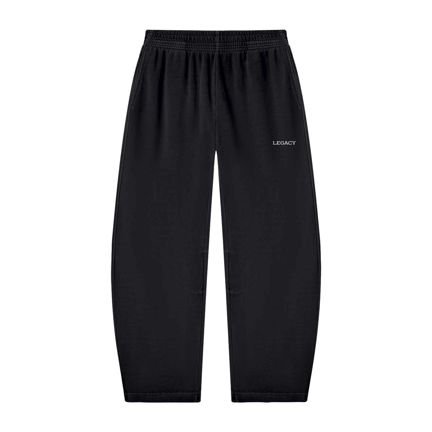 Unisex Vintage Washed Barrel Leg Sweatpants