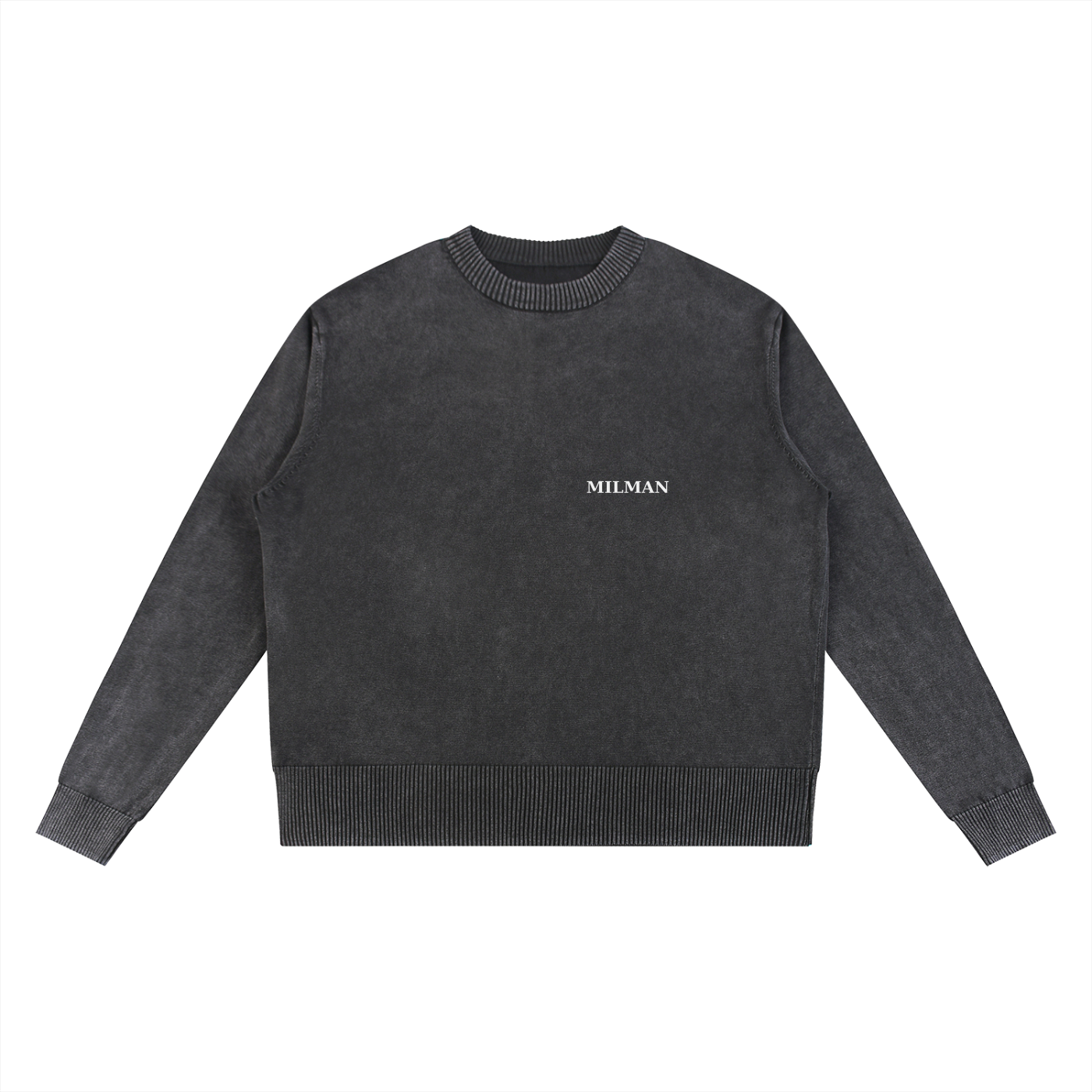 Mineral Wash Oversized Sweater